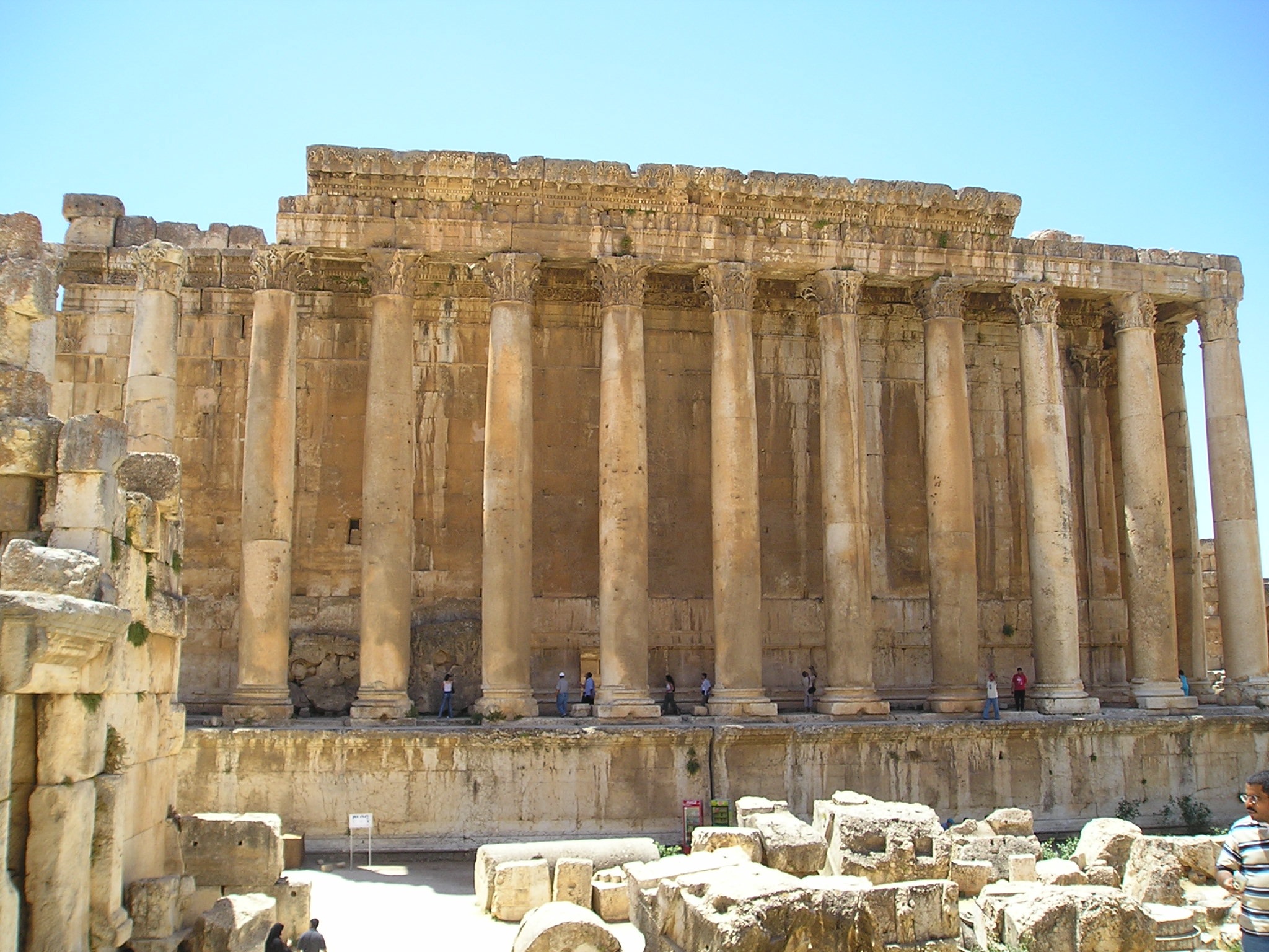 Ruínas e Templos Romanos de Baalbeck
